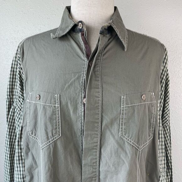 English Laundry/Columbia Button Down Shirt Size L EUC - Picture 3 of 9